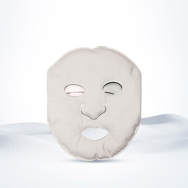 아이스팩 얼굴마스크(회색) / 냉온 겸용 얼굴마스크팩